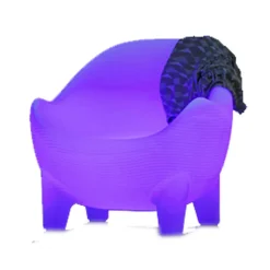 Newgarden Aruba LED lenestol, solcelle + oppladbart batteri