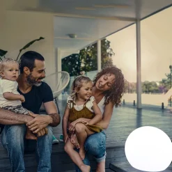 Newgarden Buly gulvlampe globe, Ø 50 cm