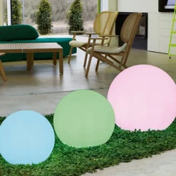 Newgarden Buly LED-solcellelysglobe IP65, Ø 40 cm