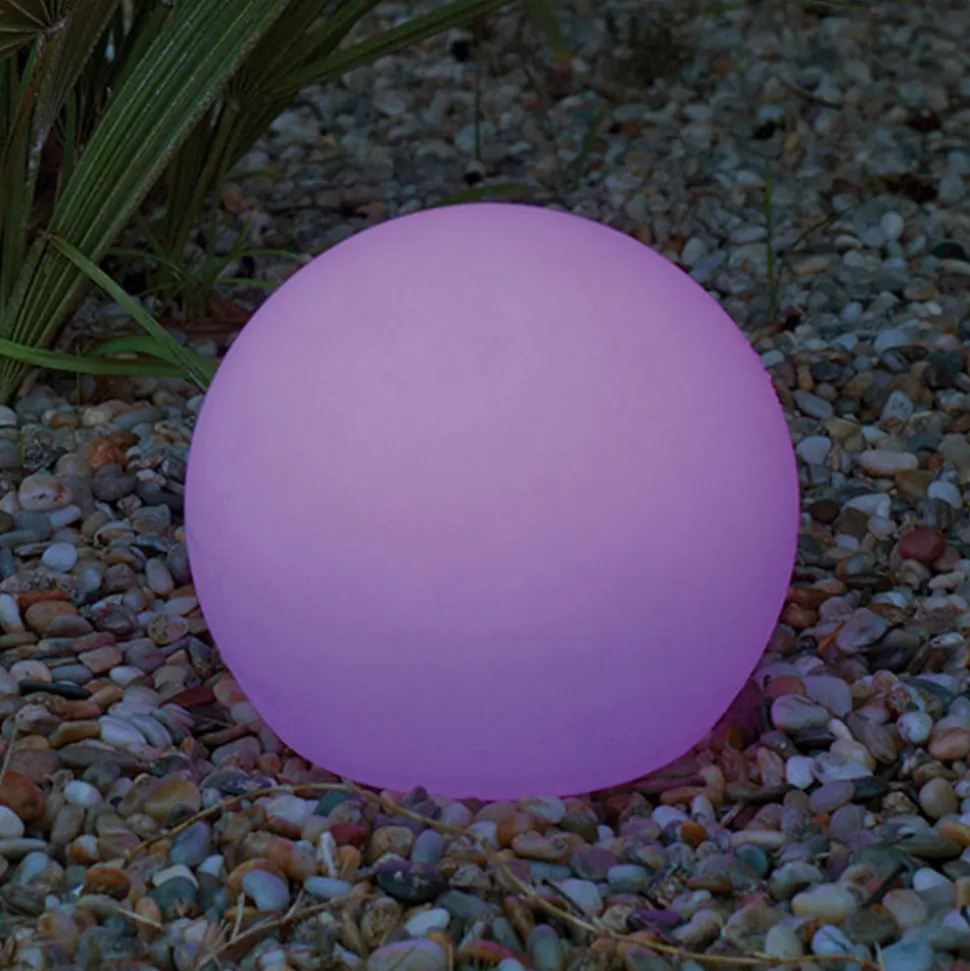 Newgarden Buly LED-solcellelysglobe IP65, Ø 60 cm