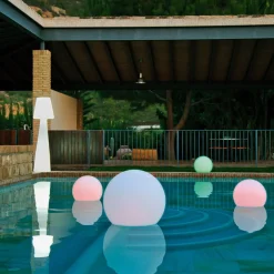 Newgarden Buly LED-solcellelysglobe IP65, Ø 60 cm