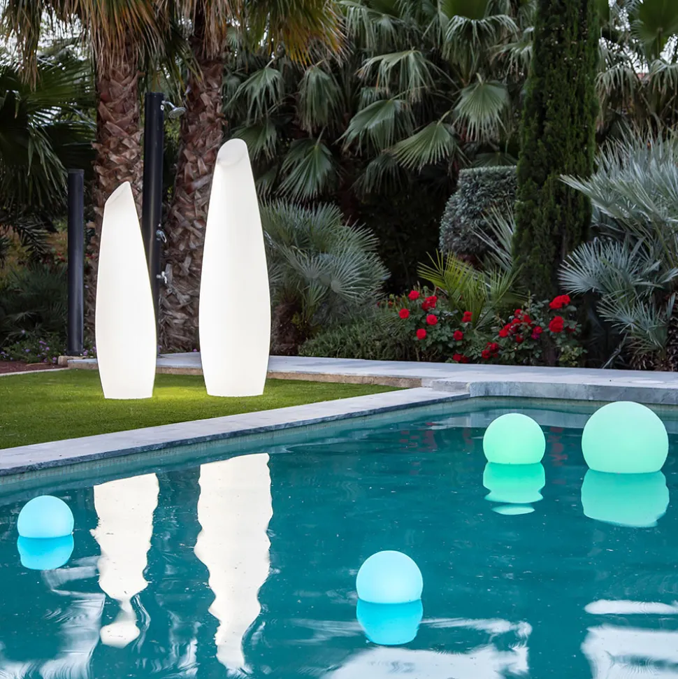 Newgarden Buly LED-solcellelysglobe IP65, Ø 60 cm