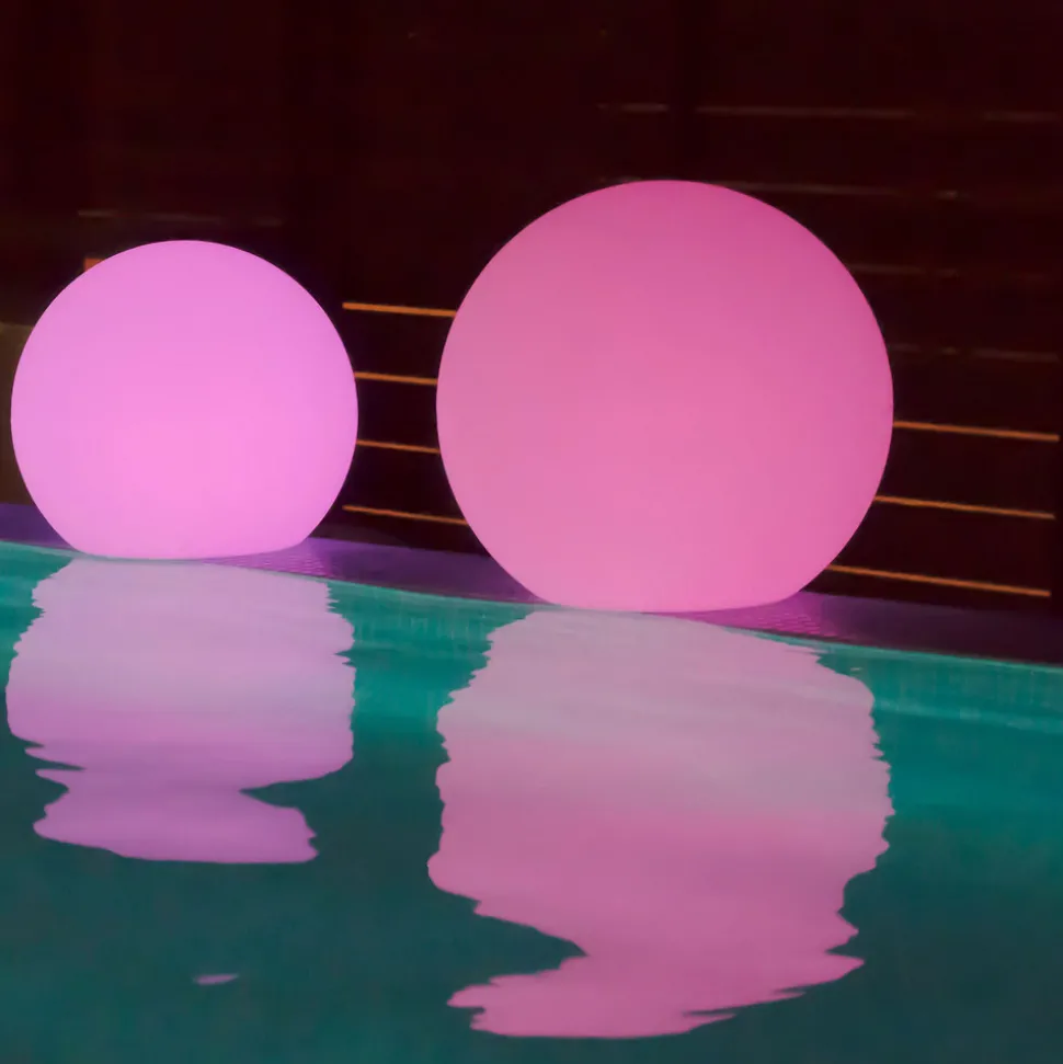 Newgarden Buly LED-solcellelysglobe IP65, Ø 50 cm