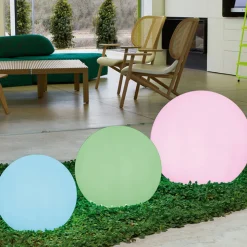 Newgarden Buly solcellelampe, flytende, Ø 40 cm