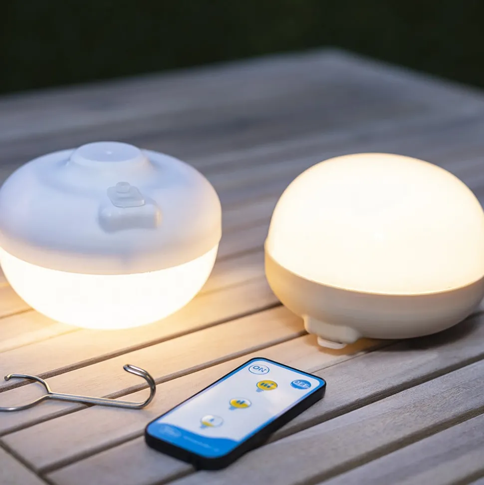 Newgarden Cherry LED-dekorasjonslampe beige/hvit