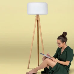 Newgarden Chloe LED-gulvlampe solar + batteri