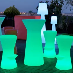 Newgarden Corfu LED barkrakk med solcelle+oppladbart batteri