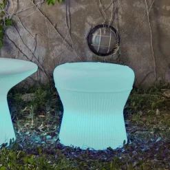 Newgarden Corfu LED solcellekrakk, 37 cm, oppladbart batteri, fjernkontroll