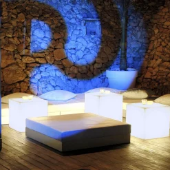 Newgarden Cuby LED-dekorativ lampe med kabel, 40x40cm