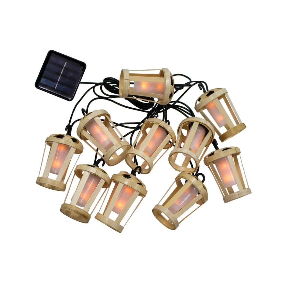 Newgarden Hiama LED-solcellelyslenke, 10 lyskilder