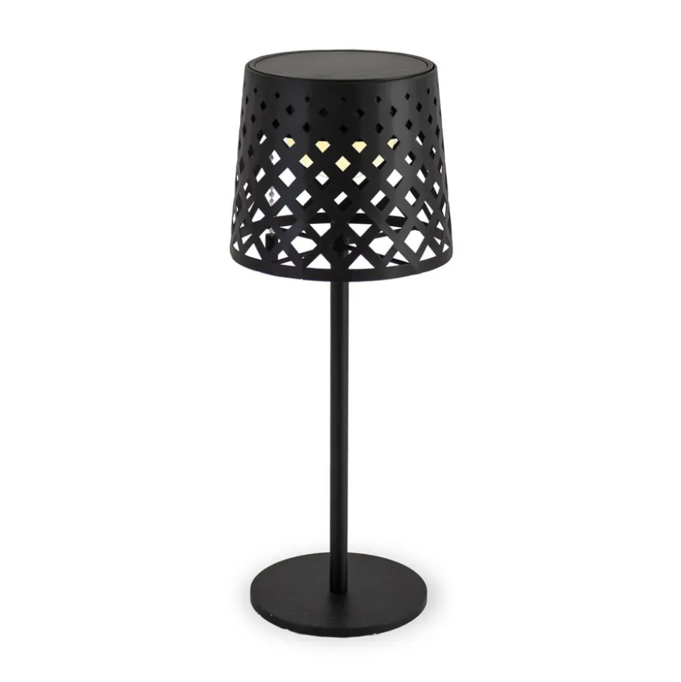 Newgarden LED-bordlampe Gretita, svart, metall