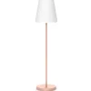 Newgarden Lola Slim 180 gulvlampe med solceller i rosa gull