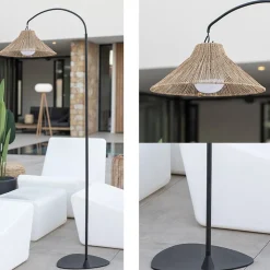 Newgarden Niza LED-gulvlampe, innendørs/utendørs, 168 cm