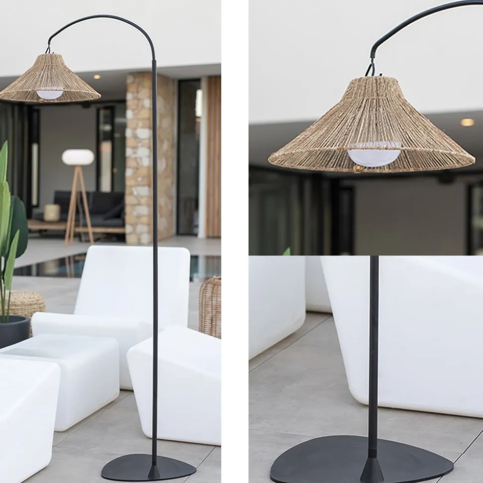 Newgarden Niza LED-gulvlampe, innendørs/utendørs, 168 cm