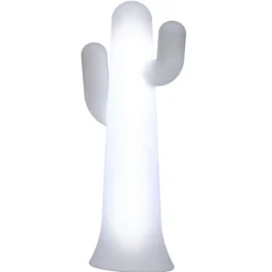 Newgarden Pancho LED-gulvlampe hvit med oppladbart batteri