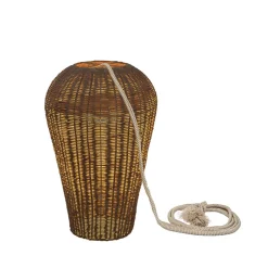 Newgarden Saona utendørs LED-hengelampe av rotting