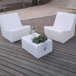 Newgarden Tarida Sit LED-fåtölj Solar