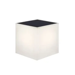 Newgarden Wally LED-solcellevegglampe, 12x12 cm