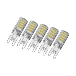OSRAM Base PIN LED-stiftpære G9 2,6W 320lm 5stk