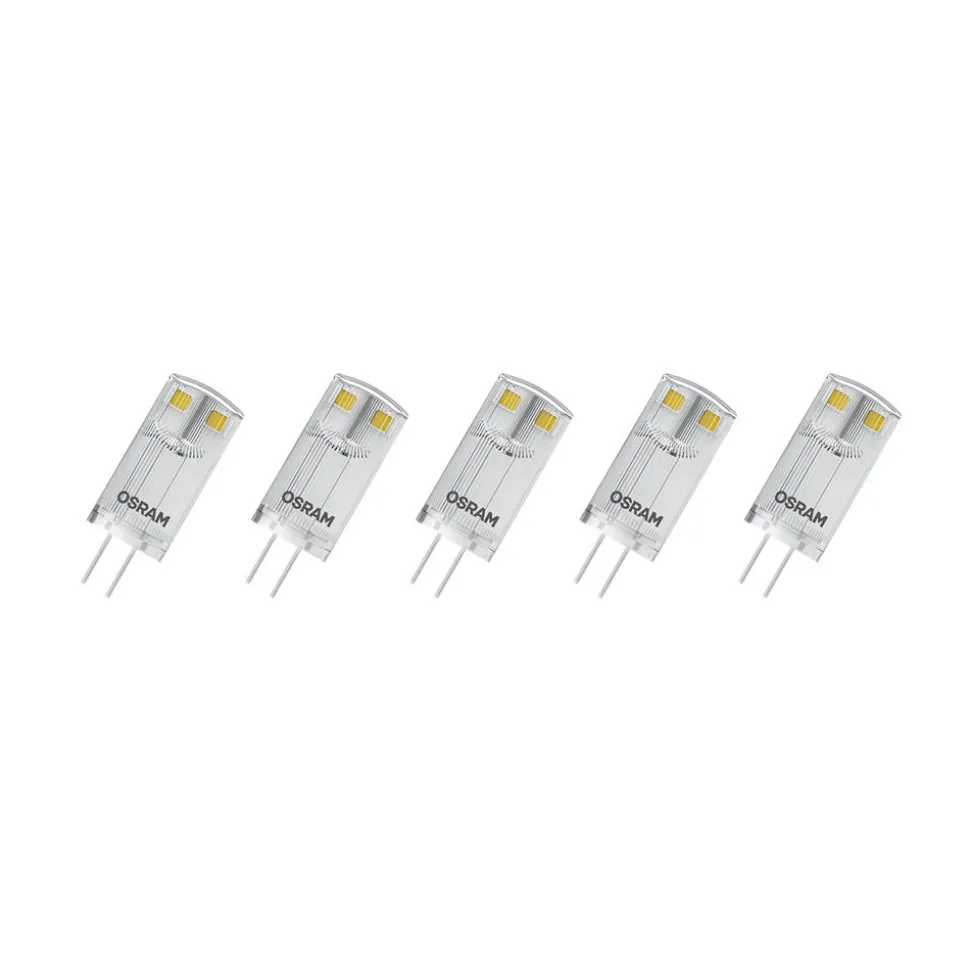OSRAM Base PIN LED-stiftpære G4 0,9W 100lm 5stk