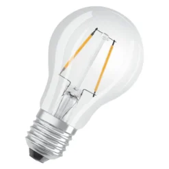 OSRAM Classic A LED-pære E27 2,5W 2,700K klar