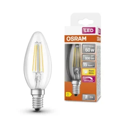 OSRAM Classic LED-mignon E14 5,5W 827 filament dim