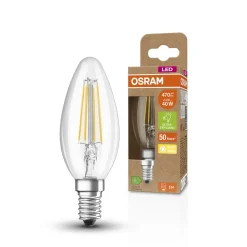 OSRAM Classic LED-mignon E14 B40 2,5W 827 filament