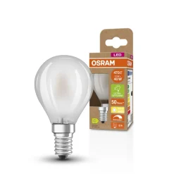 OSRAM Classic LED-pære E14 2,9W 2 700 K matt dim