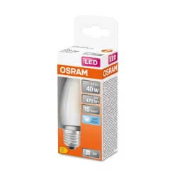 OSRAM Classic LED-pære E27 4W 4 000 K matt