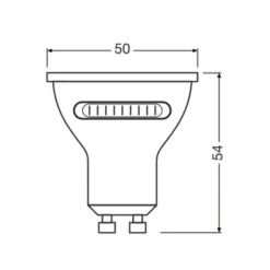 OSRAM LED-reflektor GU10, PAR16, CCT, 4,2 W, 36°, 400 lm