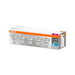 OSRAM LED-reflektor GU10 2,6W 4000 K 230lm 36° 5er