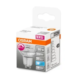 OSRAM LED-reflektorpære GU10 7W 940 36° dimbar