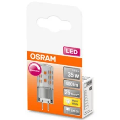 OSRAM LED-stiftpære GY6.35 4,5W 2 700 K dimbar
