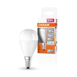 OSRAM Star LED-pære E14 7,5W 806lm 6 500 K matt