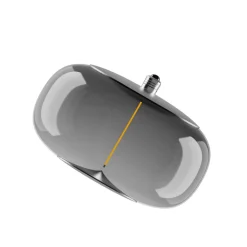 OSRAM Vintage 1906 Big Elipse, røyk, E27, 1 800 K, glødetråd