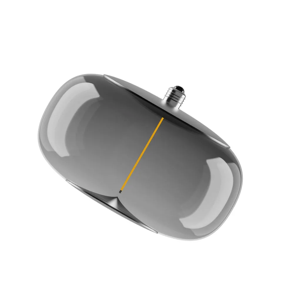 OSRAM Vintage 1906 Big Elipse, røyk, E27, 1 800 K, glødetråd