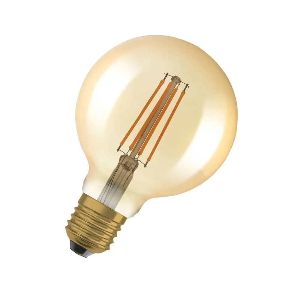 OSRAM Vintage 1906 LED-globe E27 6,5W dimbar 2stk