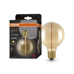 OSRAM Vintage 1906 LED-globe G95 E27 2,2W 827 dim