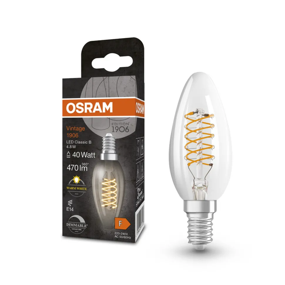 OSRAM Vintage 1906 LED-mignon E14 4,8W 827 dim