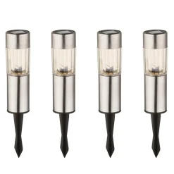 4-pakning – solcelledrevet LED-lampe Aro, jordspyd