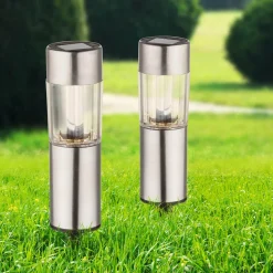 4-pakning – solcelledrevet LED-lampe Aro, jordspyd