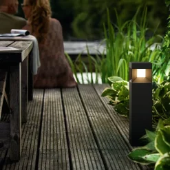 Parterre tiltalende designet LED sokkellampe