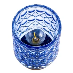 Pauleen Chic Glamour E14-LED batteri blå/messing