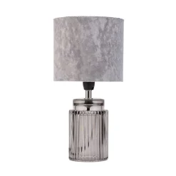 Pauleen Classy Velvet bordlampe med fløyelsskjerm