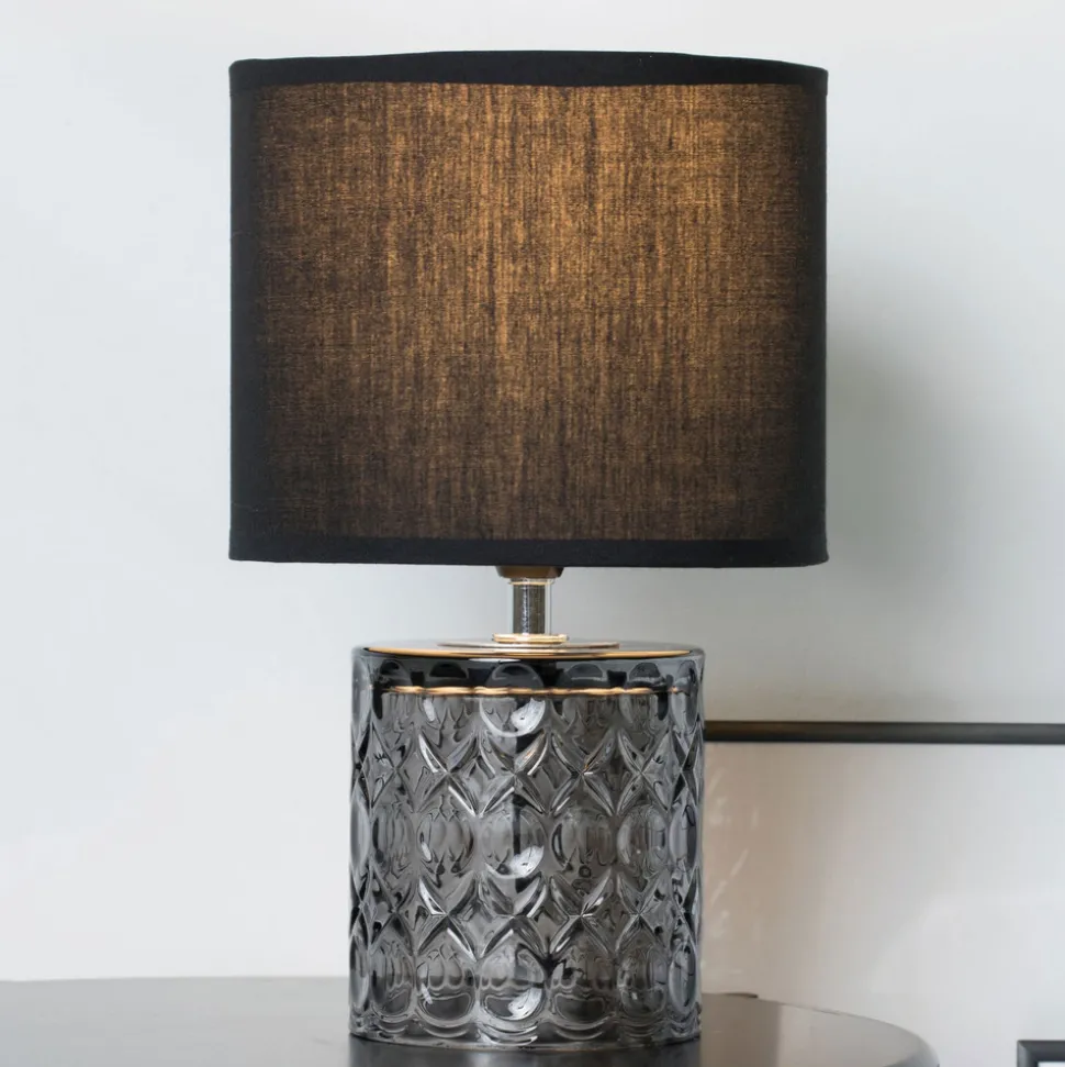 Pauleen Crystal Glow bordlampe med glassfot