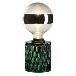 Pauleen Crystal Magic bordlampen av grønt glass