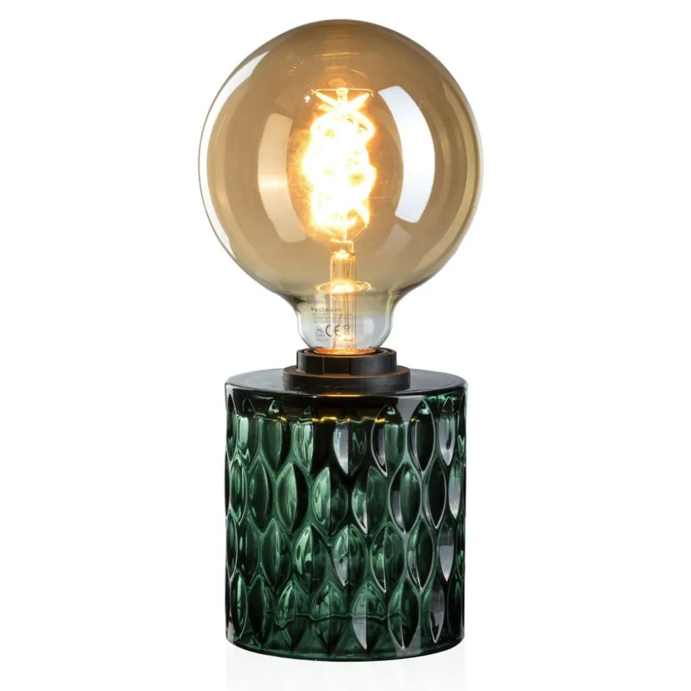 Pauleen Crystal Magic bordlampen av grønt glass