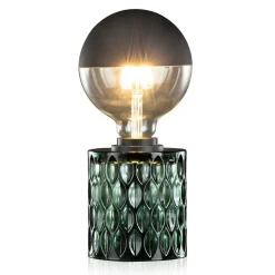 Pauleen Crystal Magic bordlampen av grønt glass
