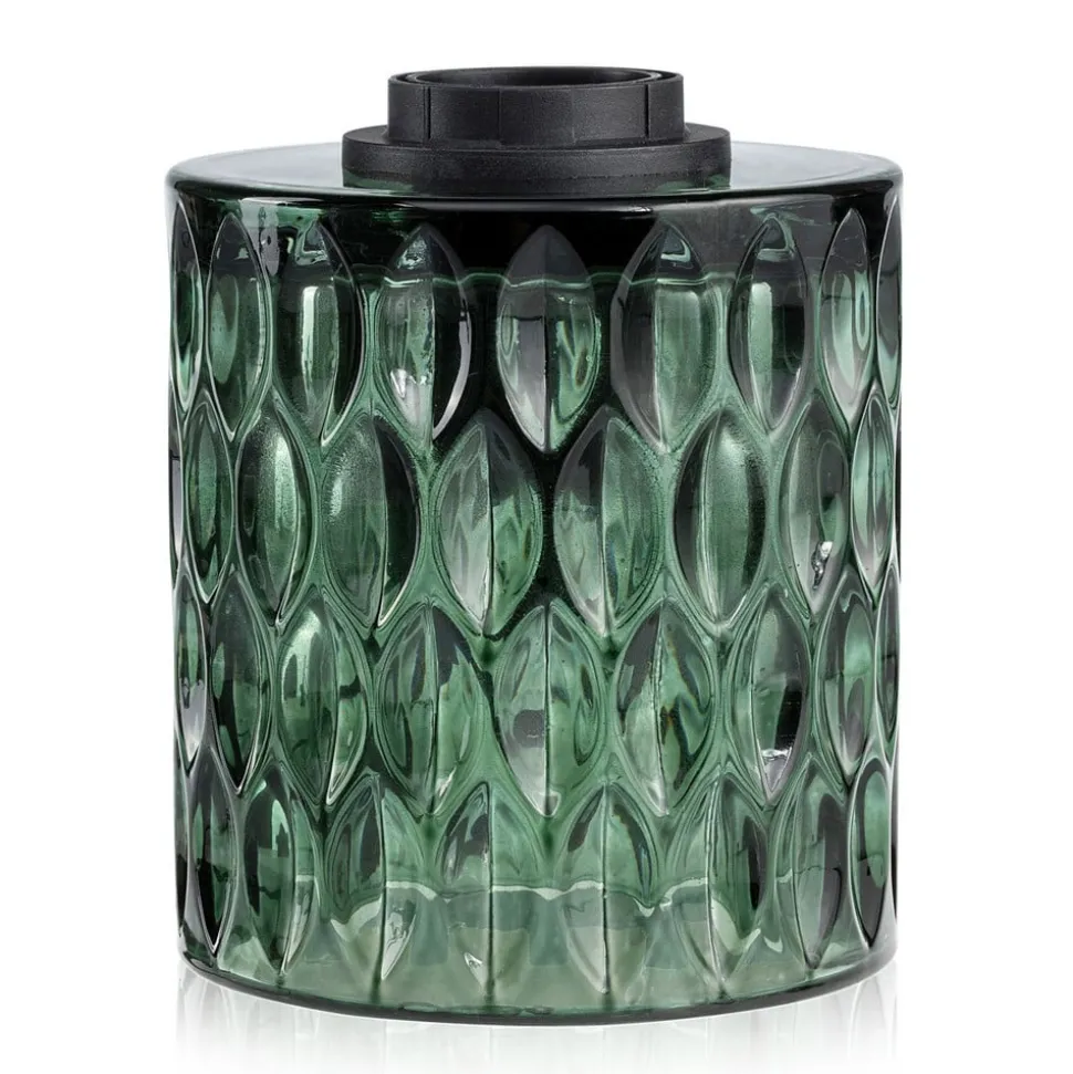 Pauleen Crystal Magic bordlampen av grønt glass