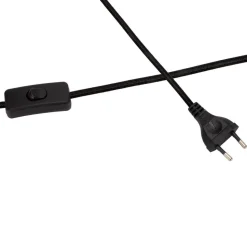 Pauleen Crystal Velvet bordlampe med glassfot